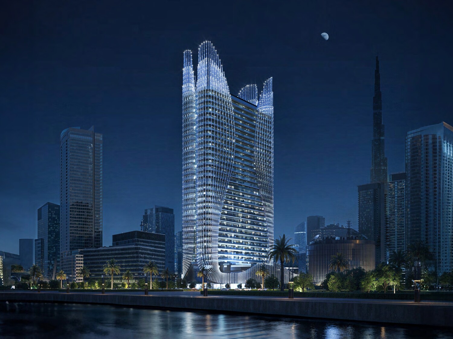 Seafront towers