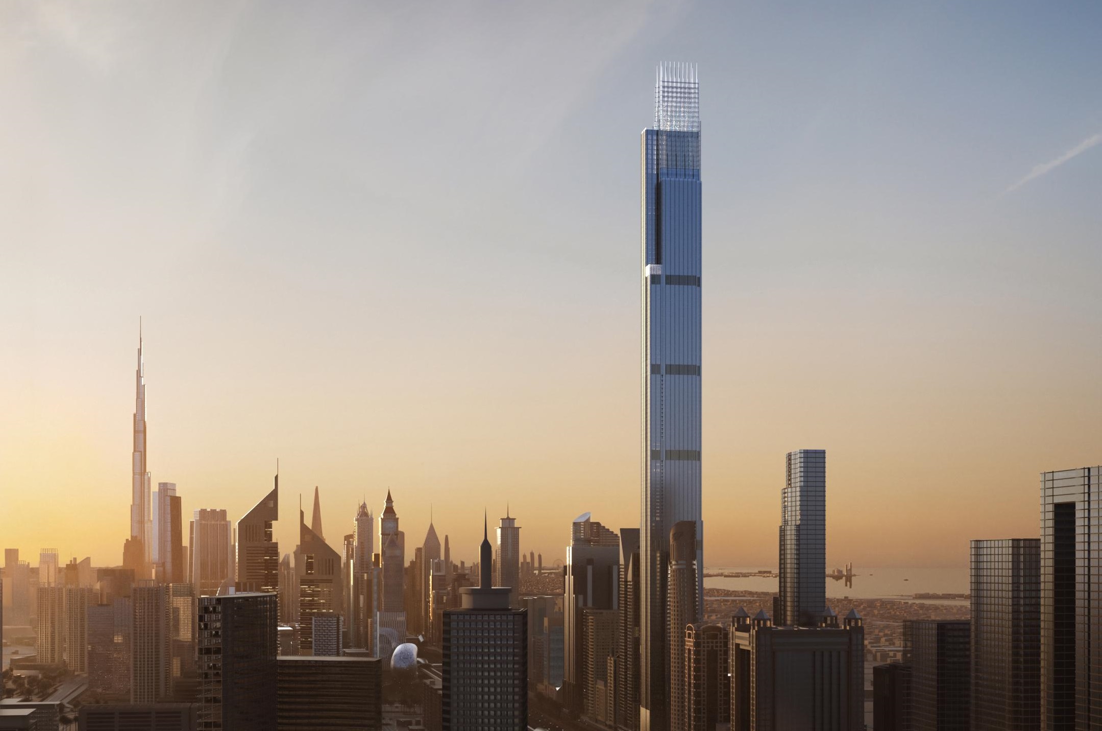 Seafront towers
