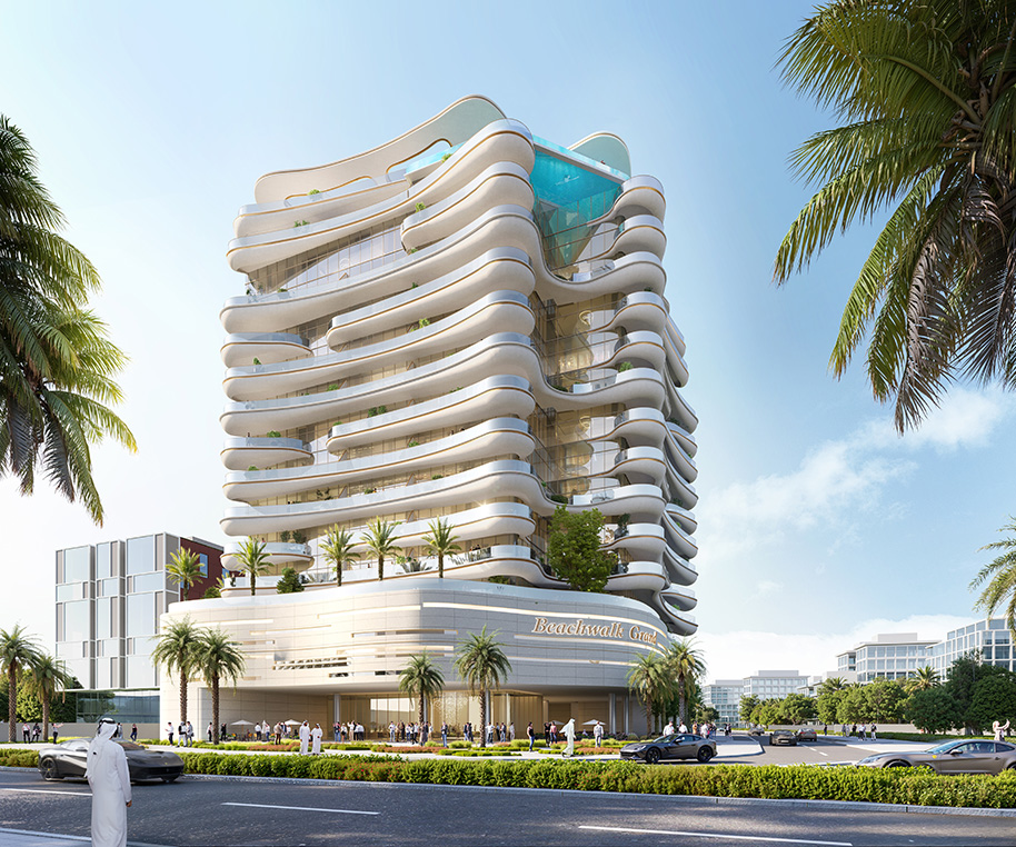 Seafront towers